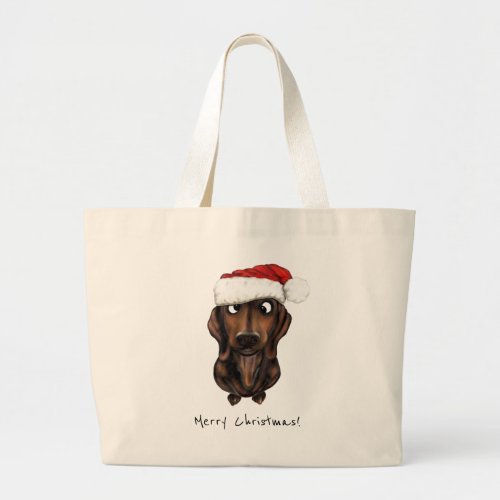 Christmas Dog Tote Bag