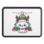 Christmas Doggy - Xmas puppy   Hitch Cover