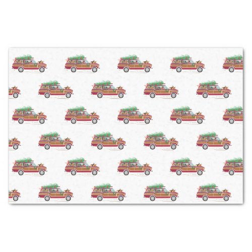 Christmas Dogs Coddiwompling Tissue Paper