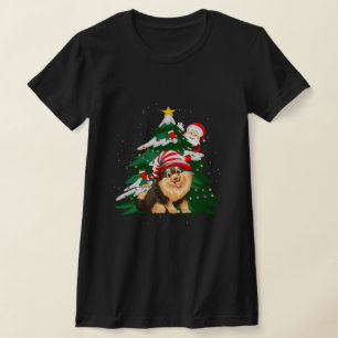 Christmas Dogs, Dog Mom T-Shirt
