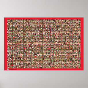 Christmas Dogs Portrait Collection Poster