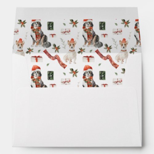 Christmas Dogs  Presents 1 Envelope