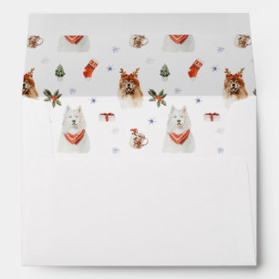 Christmas Dogs & Presents 2 Envelope