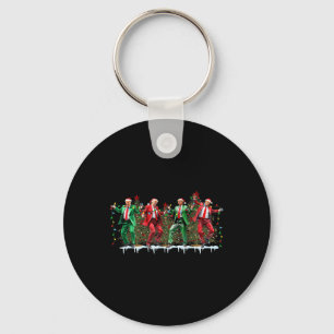 Christmas Donald Trump President 2024 Dancing Funn Keychain
