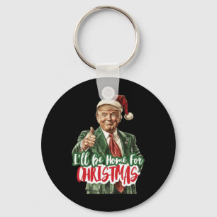 Christmas Donald Trump President 2024 Dancing Funn Keychain