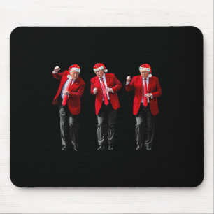 Christmas Donald Trump President 2024 Dancing Funn Mouse Pad