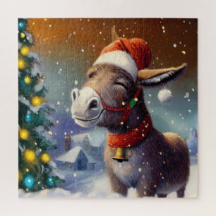 Christmas Donkey (1) Jigsaw Puzzle