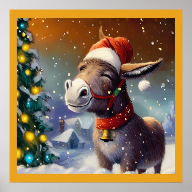 Christmas Donkey 1 Poster (Front)
