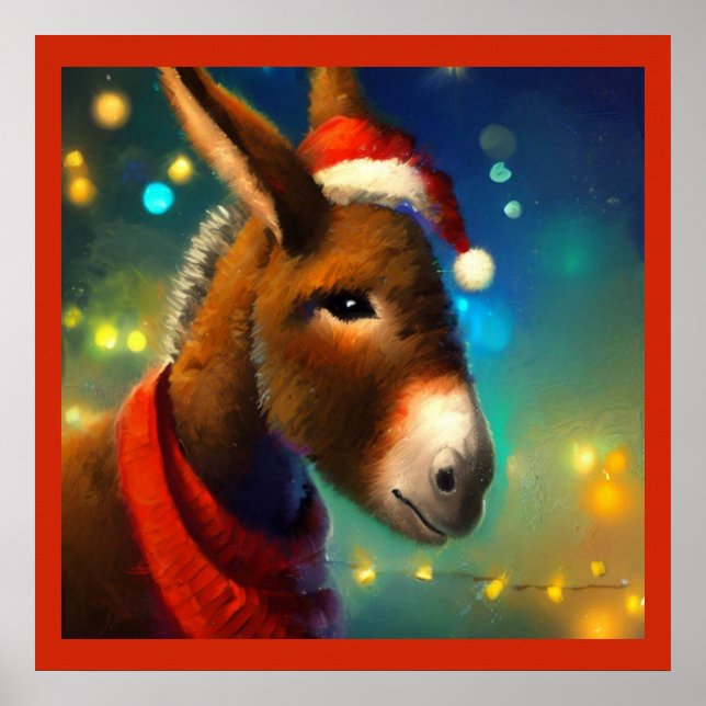 Christmas Donkey 3 Poster (Front)