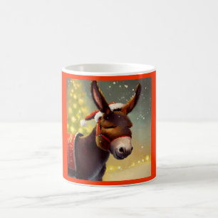 Christmas Donkey 4 Coffee Mug