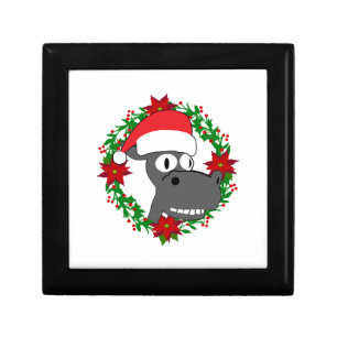 Christmas Donkey Gift Box