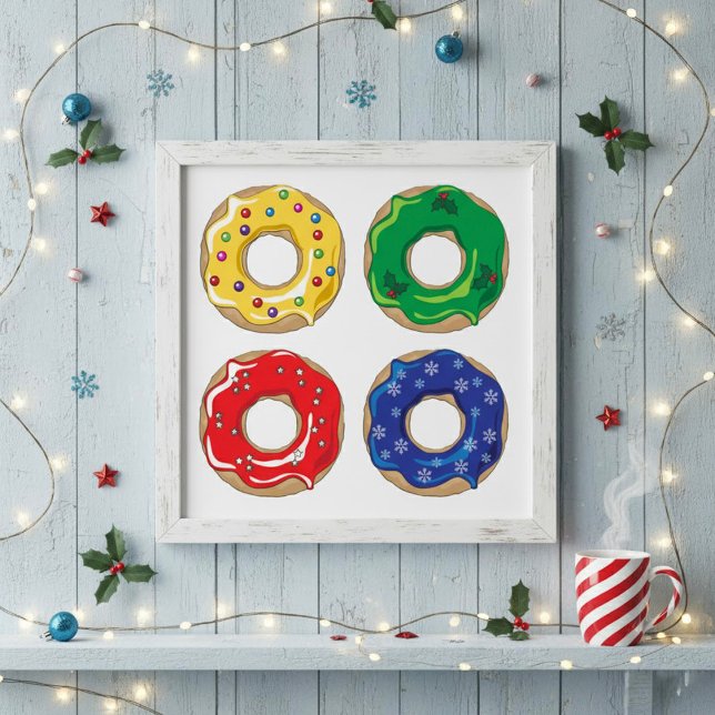 Christmas Donuts Poster (Creator Uploaded)