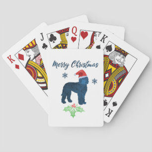 Christmas Doodle Poker Cards
