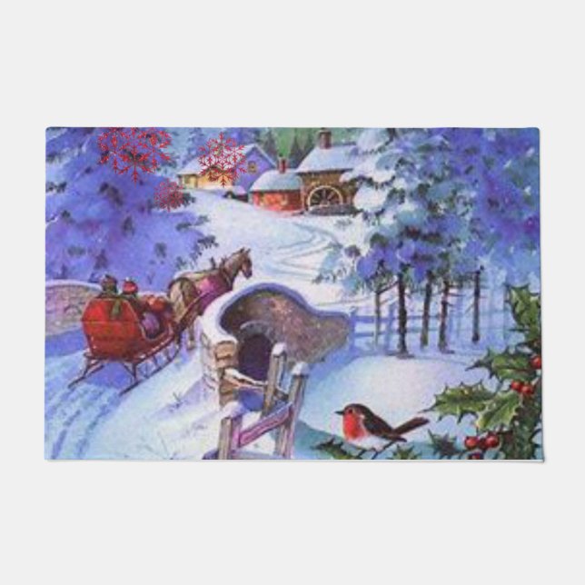 Christmas Door Mat (Front)