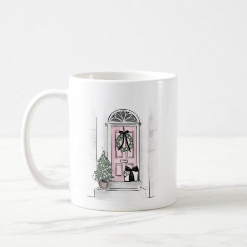 Christmas Door Mug