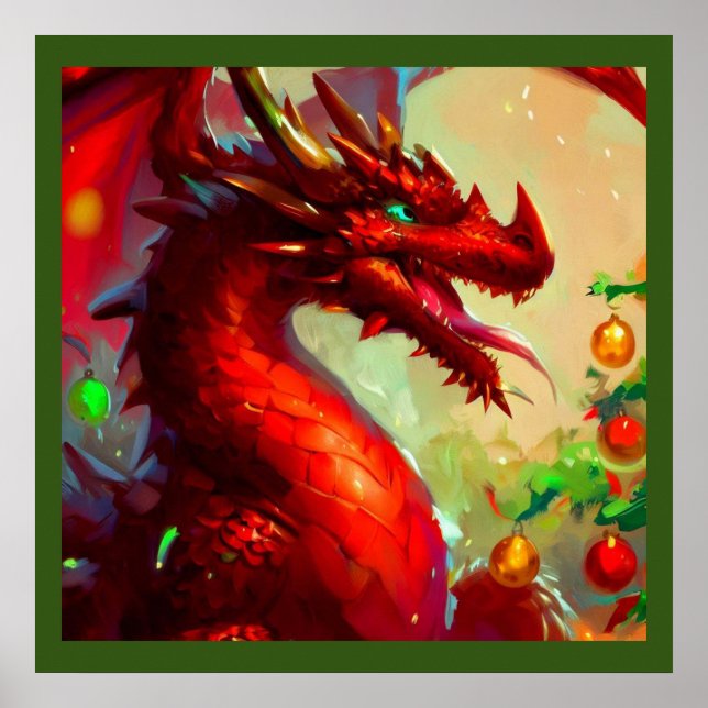 Christmas Dragon 1 Poster (Front)