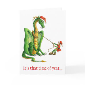 Christmas Dragon 2012 - card