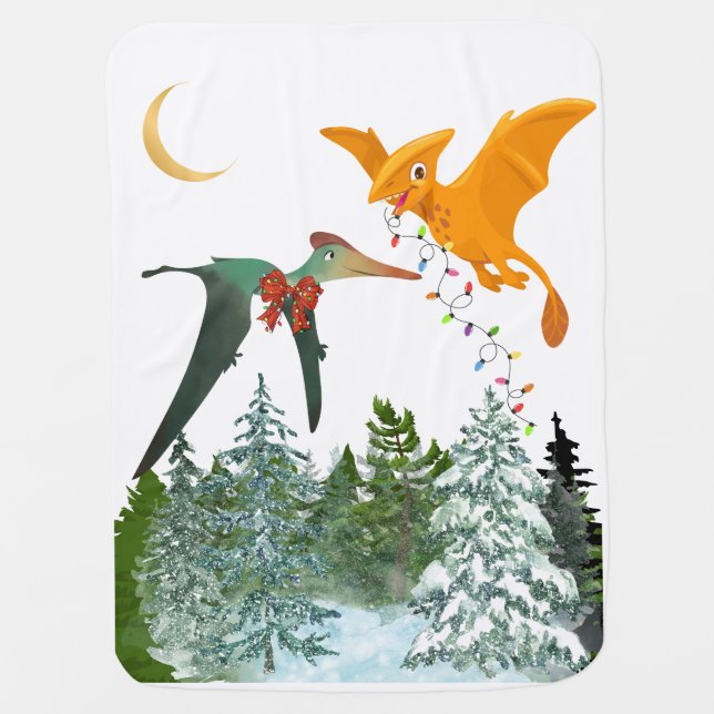 Christmas dragon blanket (Front)