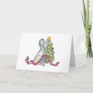 Christmas Dragon Holiday Card