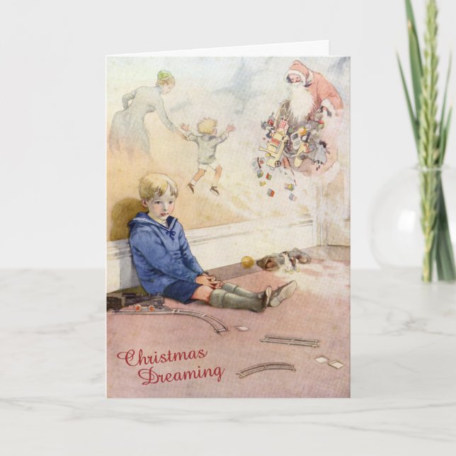 Christmas Dreaming - Honor C Appleton Holiday Card (Front)