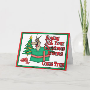 Christmas Dreams Holiday Card