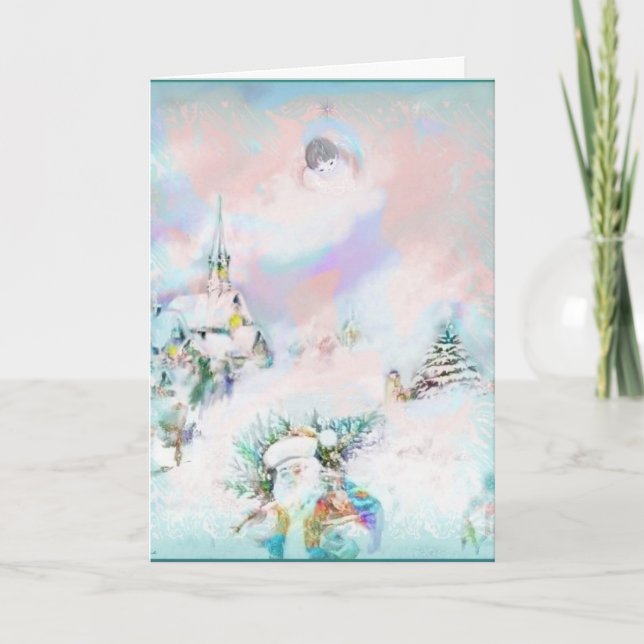 Christmas Dreams Holiday Card (Front)