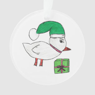 Christmas Duck Ornament