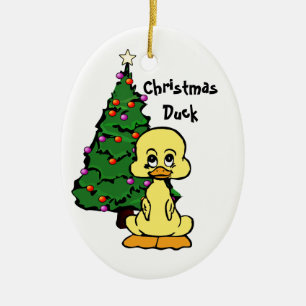 Christmas Duck Ornament