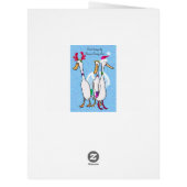 Christmas Ducks Cards (Back)