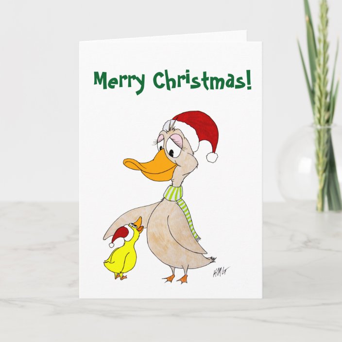 Christmas Ducks Holiday Card