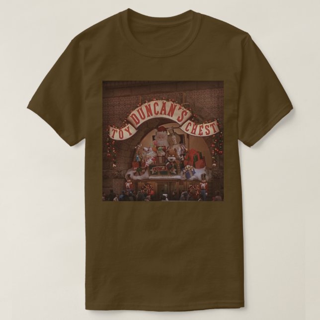 Christmas Duncans Toy Chest T-Shirt (Design Front)