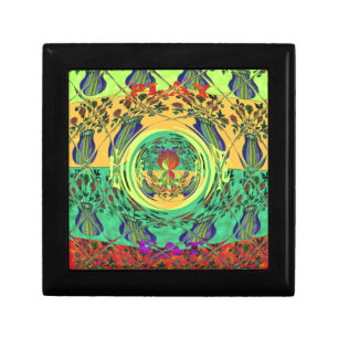 Christmas Eat Love Play Hakuna Matata Color.png Jewelry Box