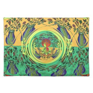 Christmas Eat Love Play Hakuna Matata Color.png Placemat