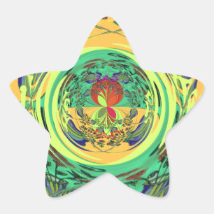 Christmas Eat Love Play Hakuna Matata Color.png Star Sticker