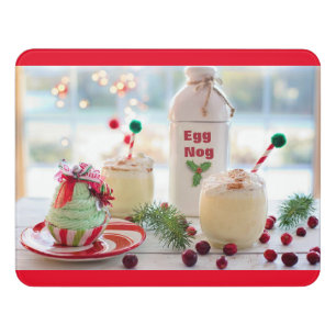 CHRISTMAS EGGNOG AND CUPCAKE Sign