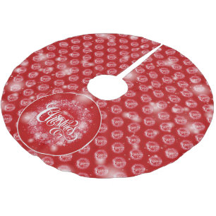 Christmas Elegant Gift Brushed Polyester Tree Skirt