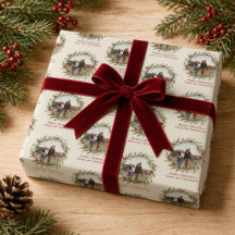 Christmas Elegant Red and Green Wreath Photo