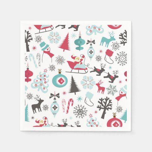 Christmas Elements Napkins