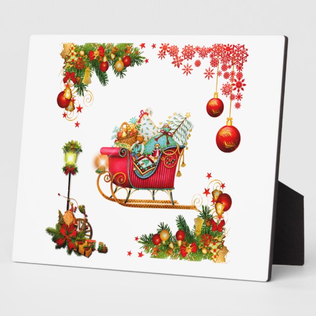 Christmas Elements Plaque (Side)