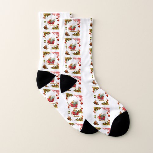 Christmas Elements Socks