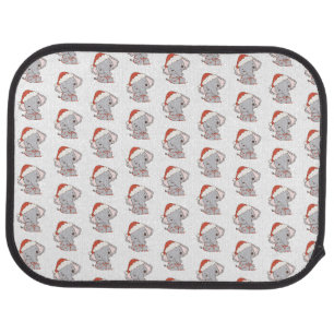 Christmas Elephant Car Mats