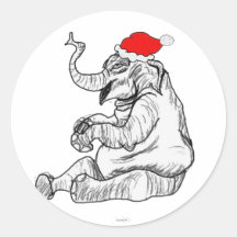 Christmas Elephant