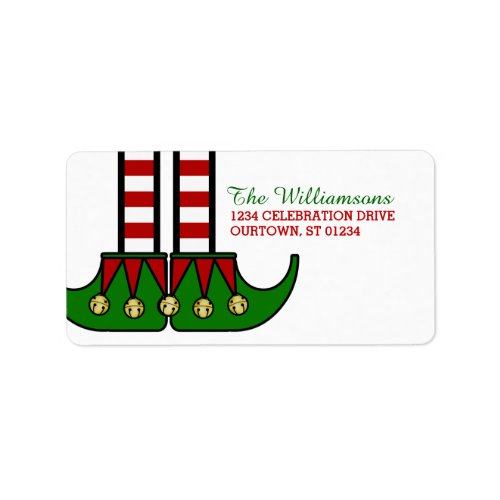 Christmas Elf Address Labels