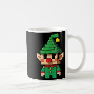 Christmas Elf Block Building Builder Brick Master Coffee Mug