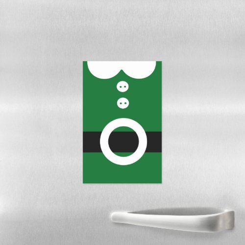 Christmas Elf Costume - Clean Christmas graphic Magnetic Dry Erase Sheet