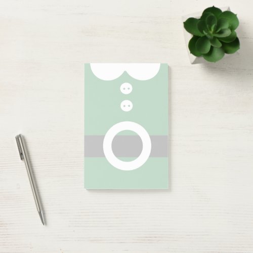 Christmas Elf Costume - Clean Christmas graphic Post-it Notes