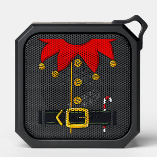 Christmas Elf Costume Funny Xmas Holiday T-Shirt Bluetooth Speaker