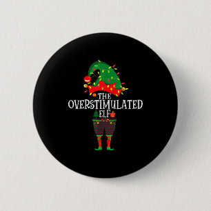 Christmas Elf Family Matching Group The Elf Overst Button