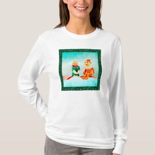 Christmas Elf First Date T_Shirt