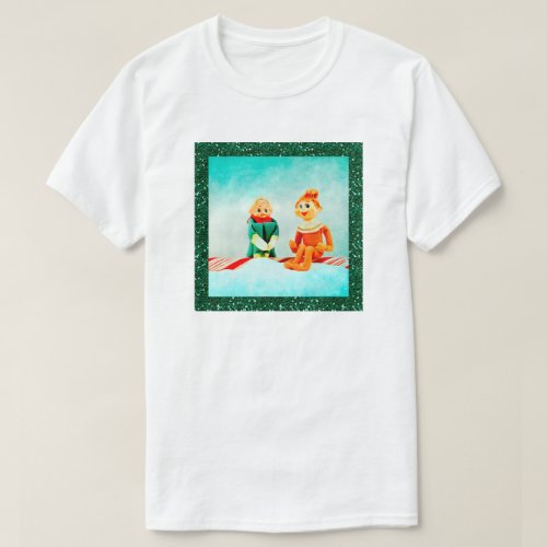 Christmas Elf First Date T_Shirt